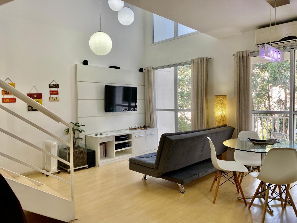 公寓 Duplex Morumbi Luxo 圣保罗