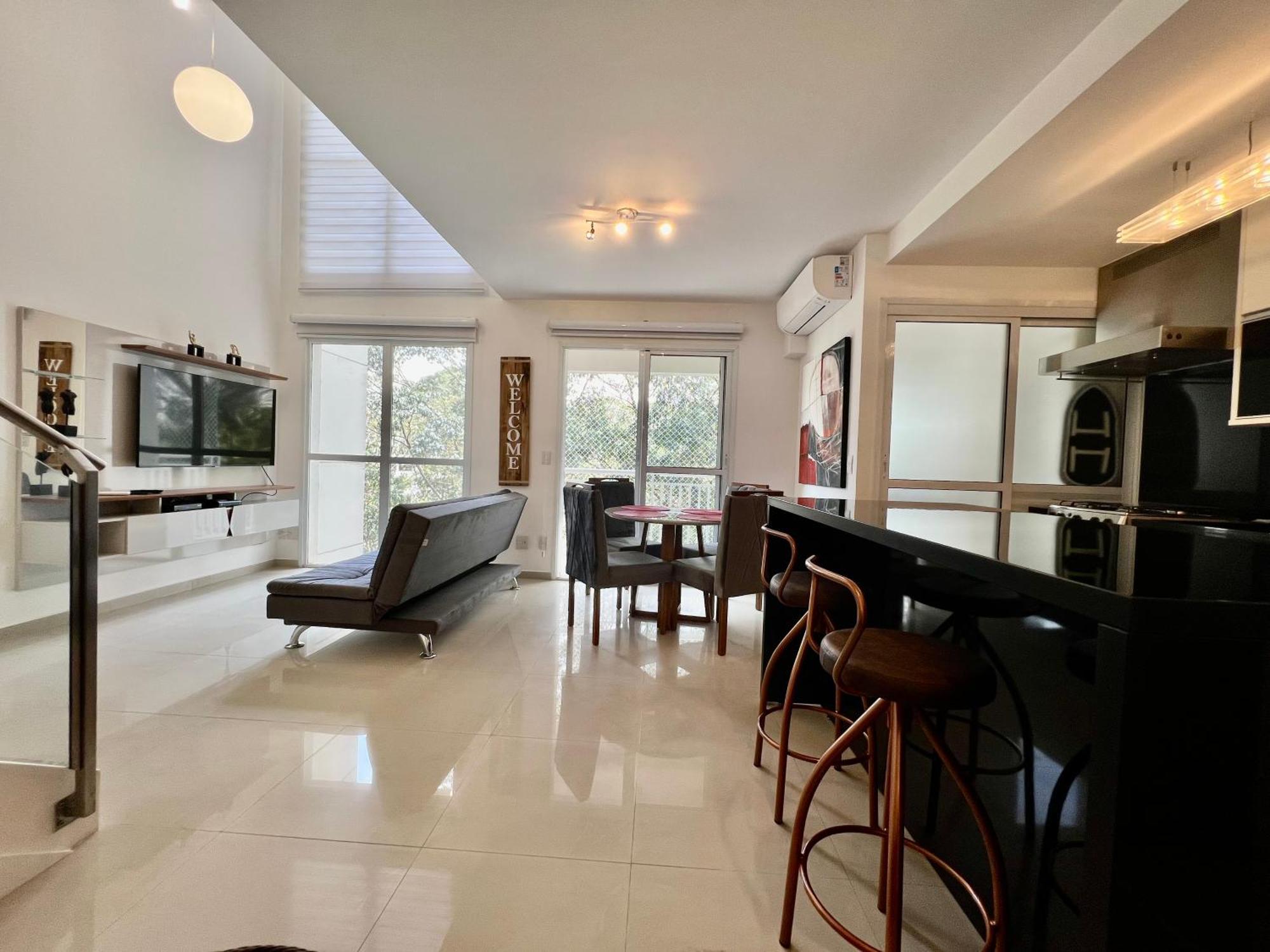 公寓 Duplex Morumbi Luxo 圣保罗